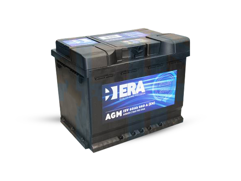 ERA ERA A56011 12V 60Ah Akkumulátor AGM 660A J+
